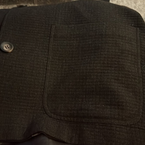 Men’s Baracuta Soft Italian Cashmere and Wool blend long coat green/brown Sz M - Picture 8 of 13